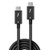 Lindy 1m Thunderbolt 4 Cable, 40Gbps, passive