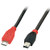 Lindy 0.5m USB 2.0 Type Micro-B to Mini-B OTG Cable