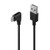 1m USB 2.0 Type A to Right-Angled USB-C Cable