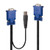 1m Combined KVM and USB Cable