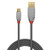 Lindy 5m USB 2.0 Type A to Micro-B Cable, Cromo Line