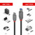 Lindy 1m USB 3.2 Type C to B Cable, Anthra Line