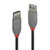 Lindy 1m USB 2.0 Type A to A Cable, Anthra Line