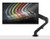 Lindy 40707 monitor mount / stand 68.6 cm (27") Desk Black