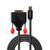 Lindy 2m Mini DisplayPort to DVI Cable, Black