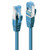 Lindy 47145 networking cable Blue 0.3 m Cat6a S/FTP (S-STP)