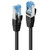 Lindy 47175 networking cable Black 0.3 m Cat6a S/FTP (S-STP)