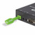 Lindy SFP Port Blocker key, Green