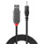 Lindy 1.5m USB to 0.7mm Inner / 2.5mm Outer DC Cable