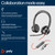 Poly Blackwire 8225 Stereo USB-C Headset + USB-C/A Adapter