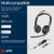 HP Poly Blackwire 5220 Stereo USB-C Headset +3.5mm Plug +USB-C/A Adapter (Bulk)
