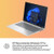 HP ProBook 4 G1i 14 inch Notebook AI PC Wolf Pro Security Edition Intel Core Ultra 7 255H Laptop 35.6 cm (14") WUXGA 32 GB DDR5-SDRAM 1 TB SSD Wi-Fi 7 (802.11be) Windows 11 Pro Silver