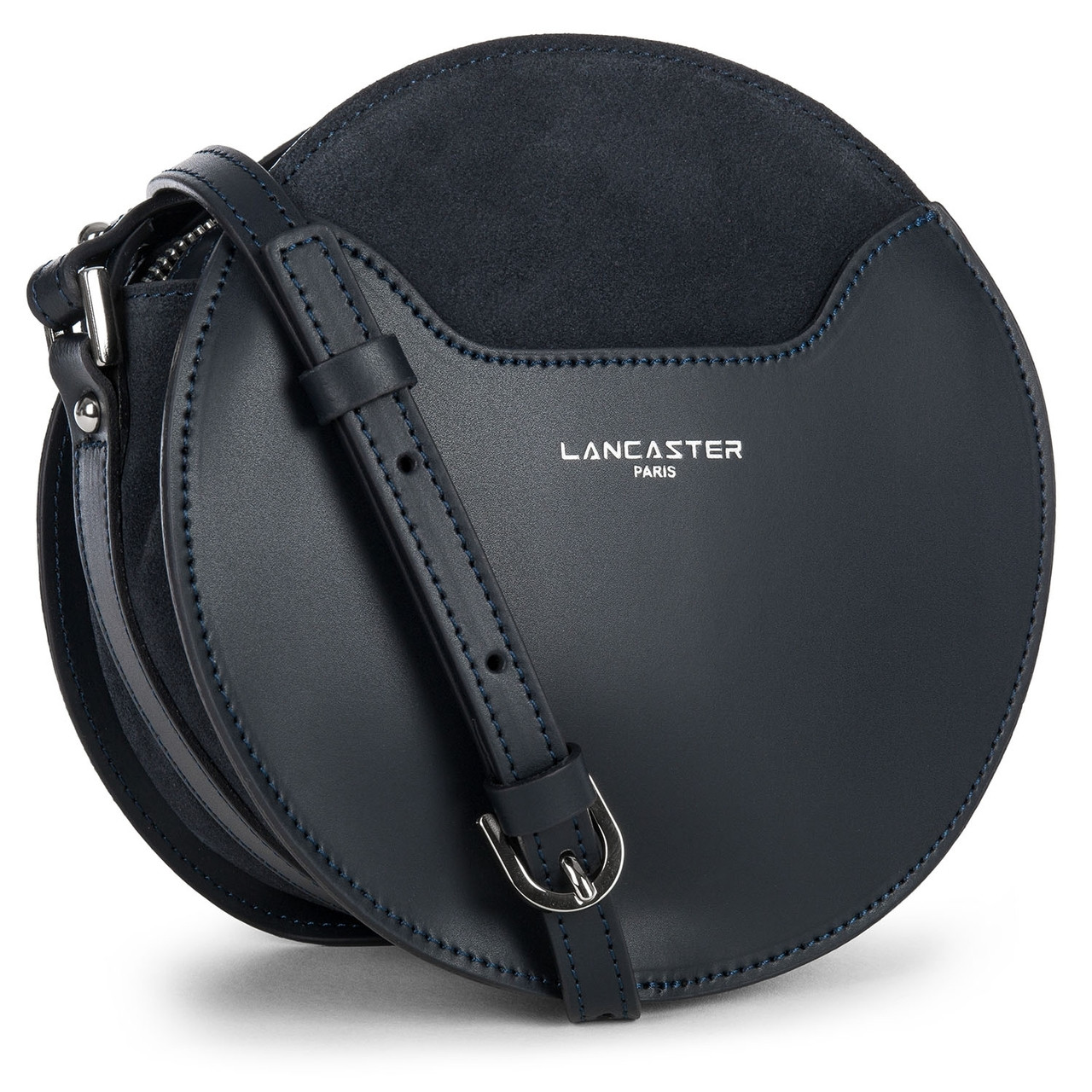 Vendome Lune Black Circle Crossbody Option Three Sixty