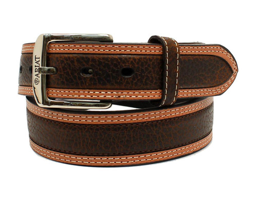 Men's Diesel Brown Rowdy Leather Belt