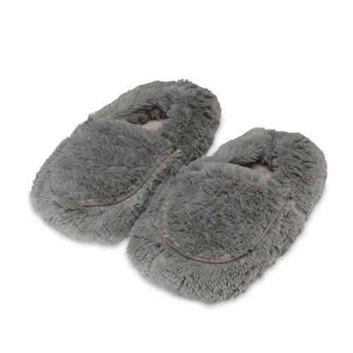 Women's Gray Spa Therapy Slippers with Aromatherapy