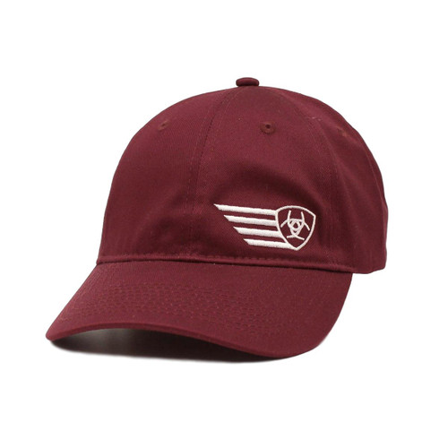 Men's Burgundy Low Profile Ball Cap