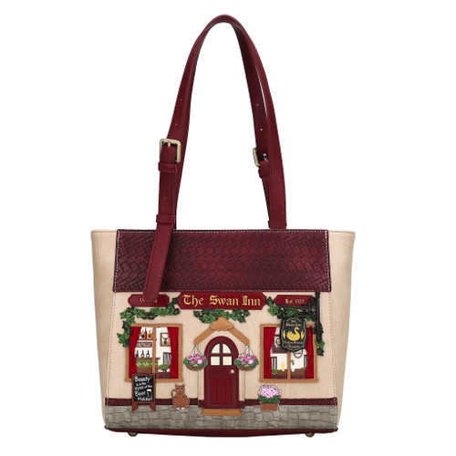The Swan Inn Pub Shopper Tote Bag
