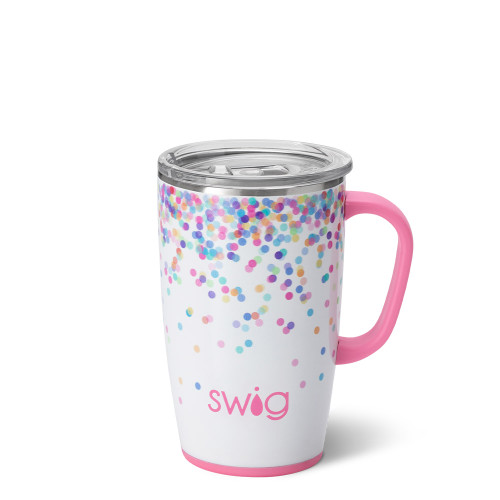 Confetti 18 oz Triple Insulated Stainless Steel Travel Mug