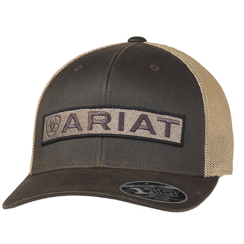 Men's Brown Oilskin Flexfit 110 Ball Cap