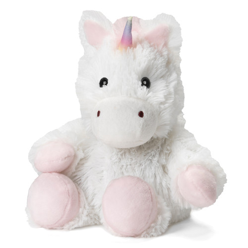 9" Cozy Plush Junior White Unicorn
