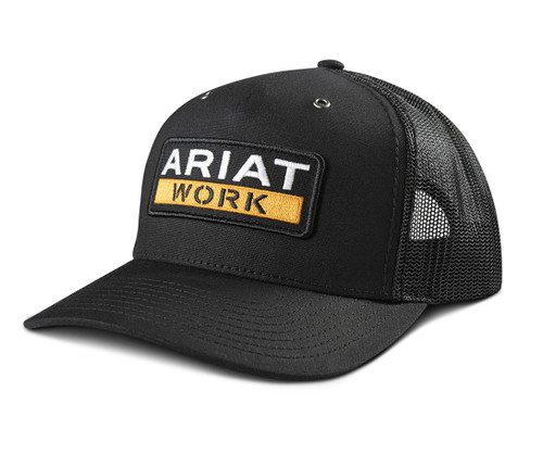 Men's Black Ball Cap with Patch - Option Three Sixty