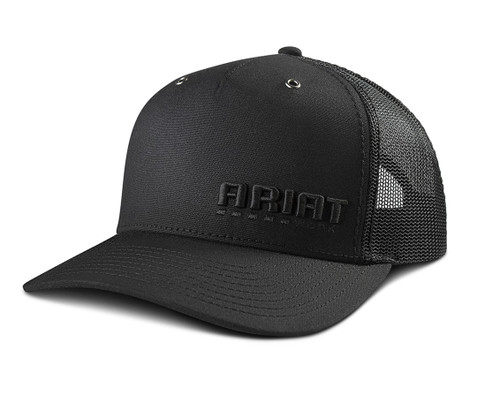 Men's R112 Black Ball Cap with Embroidered Logo
