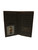 Men's Dark Brown Leather Rodeo Wallet with Cut Out Logo