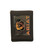 Men's Dark Brown Leather Card Case Money Clip