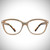 Women's Linnea Beige Swarovski Crystal Readers