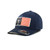Men's Navy Flex Fit Ball Cap with USA Flag Patch