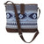 Blue Woven Southwest Conceal Carry Crossbody Bag