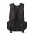 Large Heavyweight Black Canvas Sport Backpack