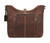 Teagan Conceal Carry Brown Leather Large Crossbody Shoulder Bag