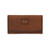 Women's Gwen Brown Leather Trifold Wallet