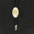 Men's Bolo Tie with Sterling Silver Plated Oval Slide