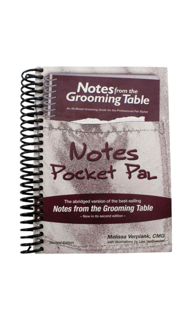Notes from the Grooming Table Pocket Pal (2nd Edition) by Melissa Verplank, CMG Zoomable Image