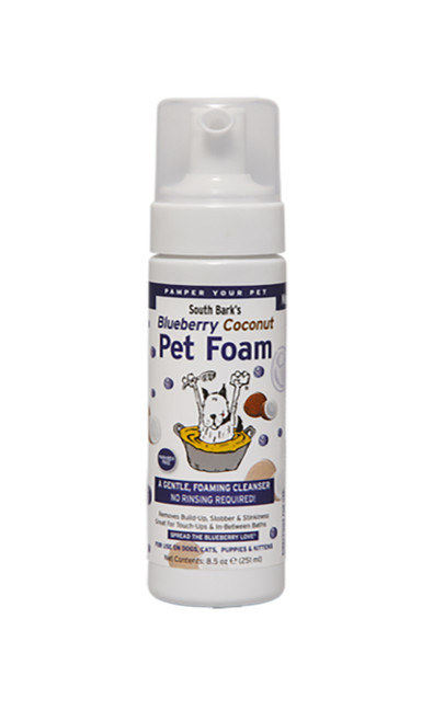 Showseason Blueberry Coconut Pet Foam by South Barkâ„¢ 8.5 oz. Zoomable Image