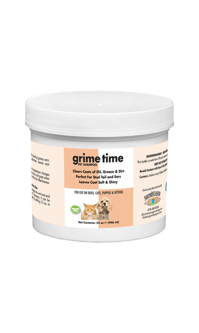 Showseason Grime TimeÂ® Pet Shampoo 32 oz. Zoomable Image