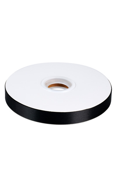 Love Groomers Satin Ribbon Black Zoomable Image