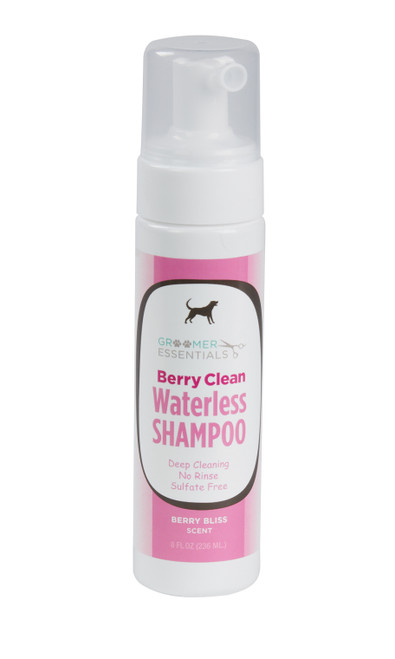 Groomer Essentials Berry Clean Waterless Shampoo 8 oz. Zoomable Image