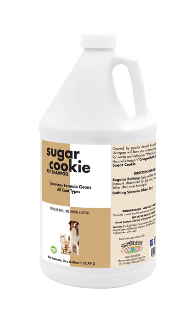 Showseason Sugar Cookie Shampoo Gallon Zoomable