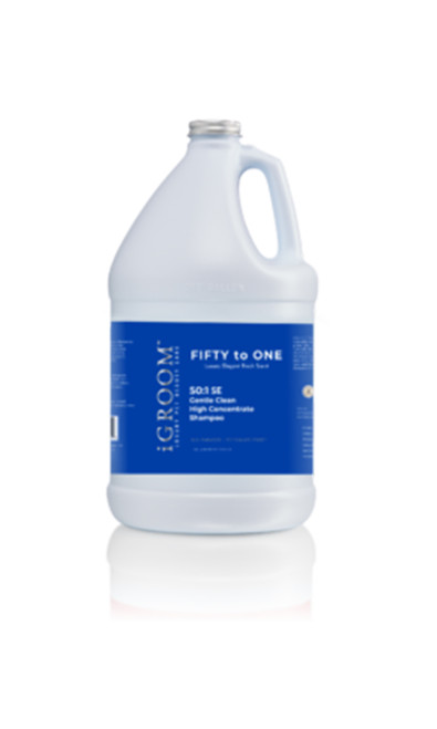 iGroom FIFTY to One (50:1 SE) Gentle Clean High Concentrate Shampoo SE Gallon Zoomable Image
