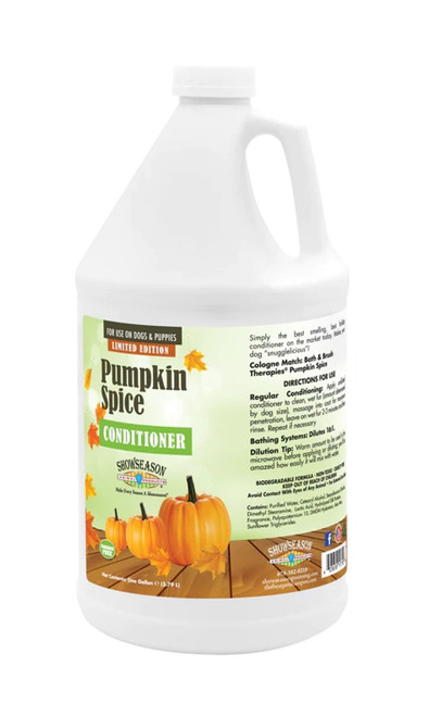Showseason Pumpkin Spice Conditioner Gallon Zoomable Image