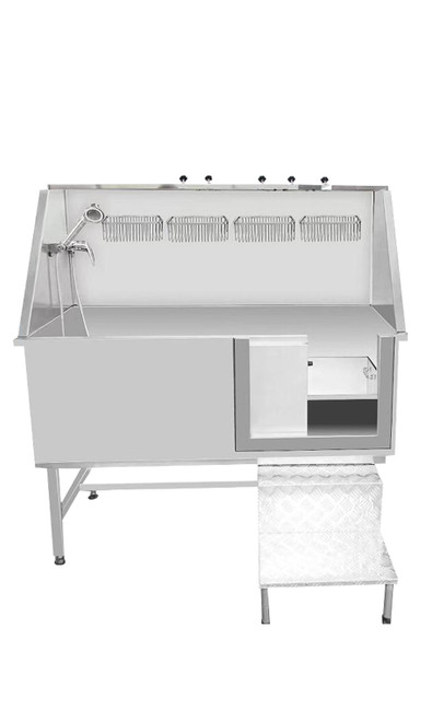Groomer Essentials 60" Walk-In Tub - Right Side Door Zoomable Image