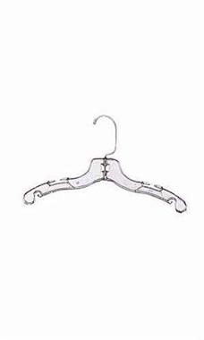 12 inch Clear Plastic Hangers