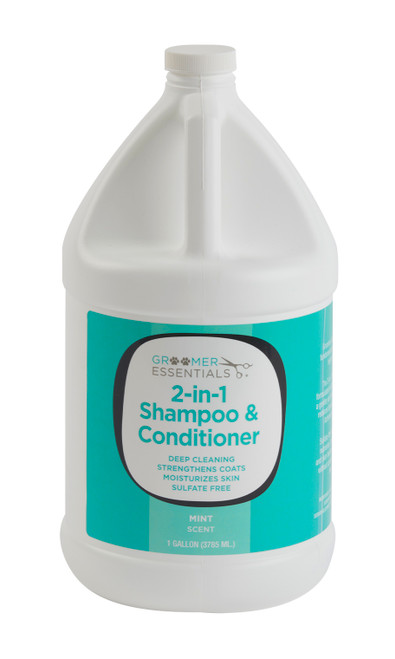 Groomer Essentials 2-in-1 Shampoo & Conditioner Gallon Zoomable Image