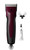 An image of the Andis Excel 5 Speed+ in Burgundy, Ceramic#10 Blade, Blade Oil, and Additional Blade Drive