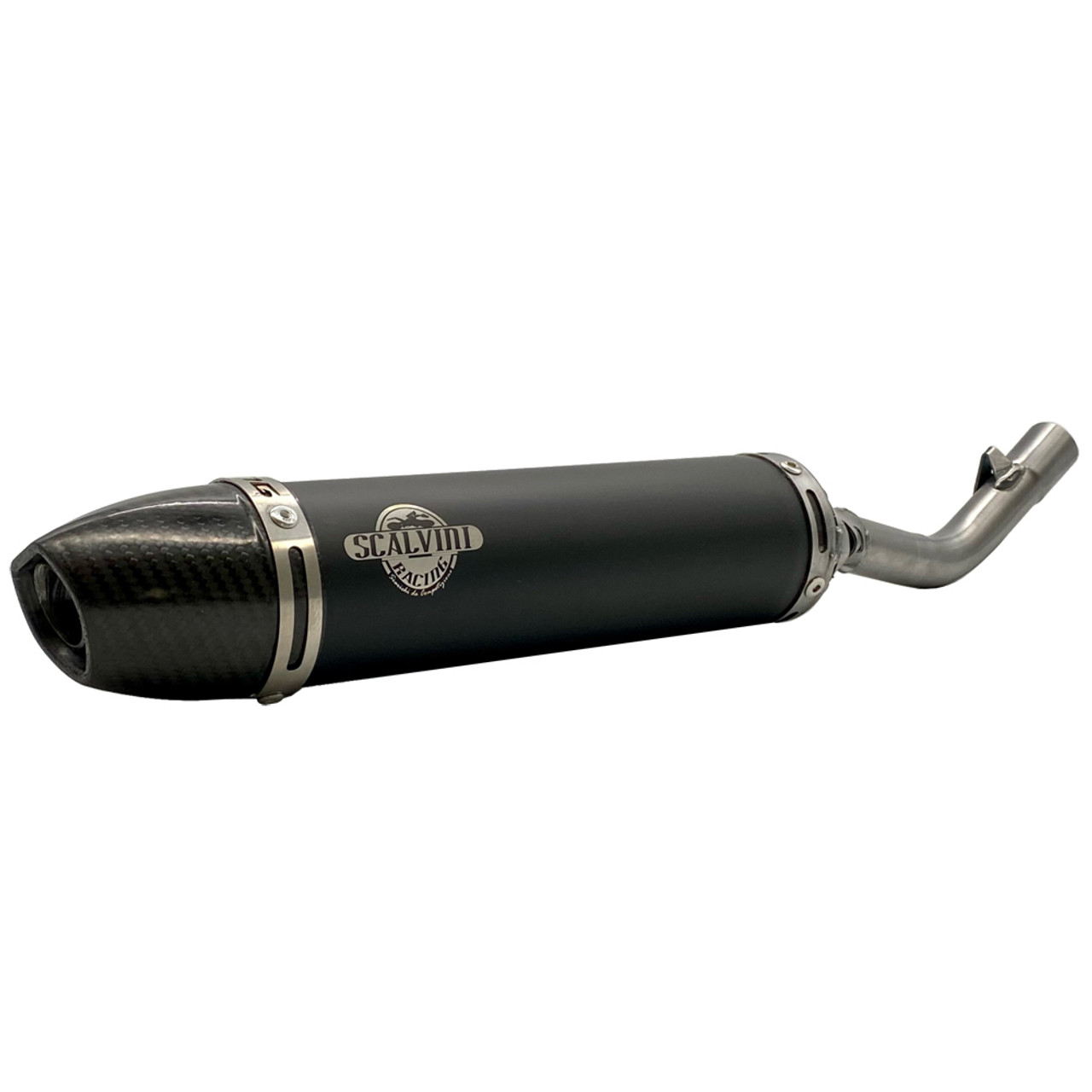 Scalvini Aluminum/Carbon Silencer | 250/300 2T (08-14)