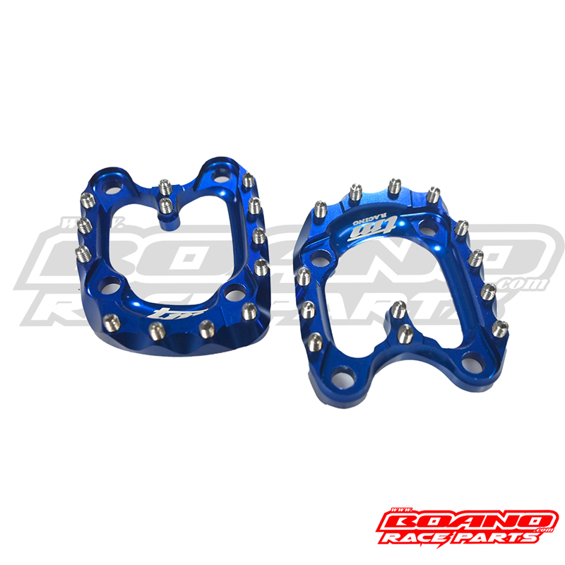Boano Racing Foot Peg Replacement Top Plates | TM Racing 125cc-> (2010+)