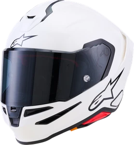 ALPINESTARS Supertech R7 Helmet - 22.06 - Solid - Gloss White - Large 8202126-2180-L